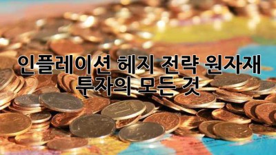 인플레이션 헤지 전략: 원자재 투자의 모든 것